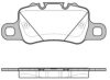 KAWE 1596 00 Brake Pad Set, disc brake